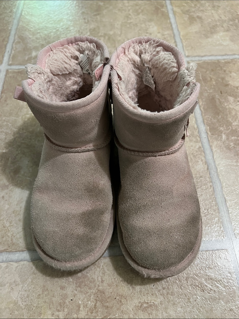 Koolaburra by UGG Pink Plush Lined Slip-On Shoe
